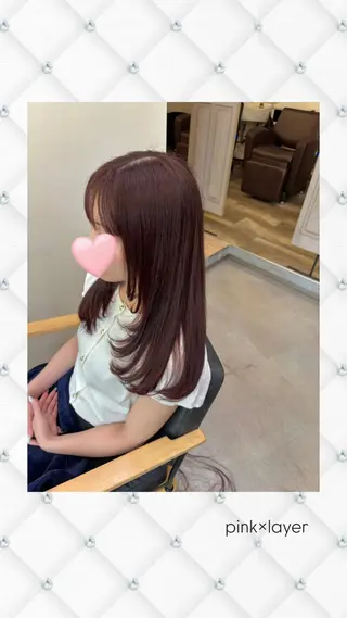 ロング Hair pocket ritta所属・坂田 汐里のヘアスタイル