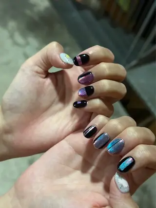 ネイル ⭐︎休業中の練習⭐︎ JNA認定講師髙橋のネイルデザイン