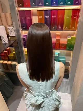 ロング 半個室サロンyoures hair 髪質改善トリートメント東新宿店所属・榊原竜弥 髪質改善/美髪作りのヘアスタイル