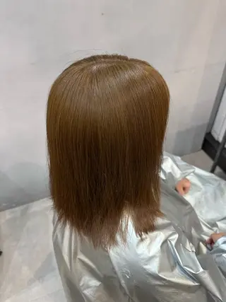 ミディアム 髪質改善・艶カラー HIROTOのヘアスタイル