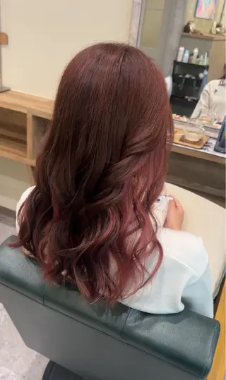 カラー ブリーチ/ストレート ダブルカラーtetoのヘアスタイル