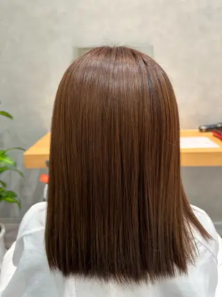 ミディアム one cover hair salon 1st所属・森 沙織のヘアスタイル