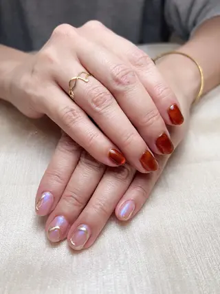 ネイル 林 ゆいのネイルデザイン