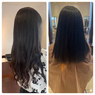 ロング EARTH長岡 🌼渡辺まい🌼のヘアスタイル