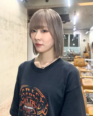 ショート カラー レイヤーカット💫 ／HARUKA🎀のヘアスタイル
