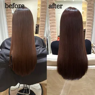 ロング カラー ACRO梅田【アクロ】所属・髪質改善とカラーの人 倉友哉のヘアスタイル