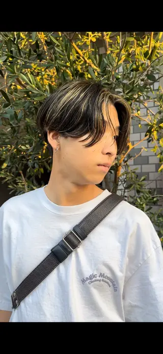 カラー パーマ メンズ 年間2000名担当◎ パーマ職人/仲原佑樹のヘアスタイル