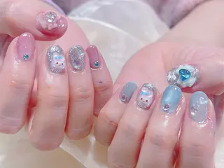 ネイル 🎀ネイルサロン エクラYUI🎀のネイルデザイン