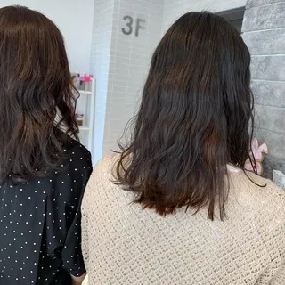 ミディアム ボブ/暖色/デザイン KOYUKI⛄️のヘアスタイル