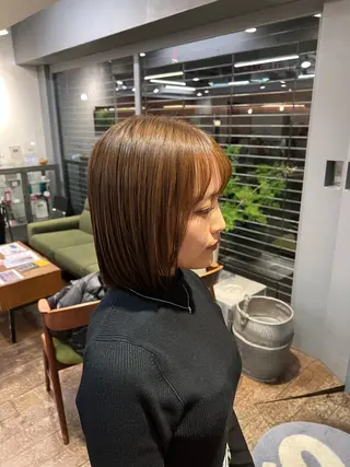 ショート カラー stance所属・山梨 慶斗のヘアスタイル