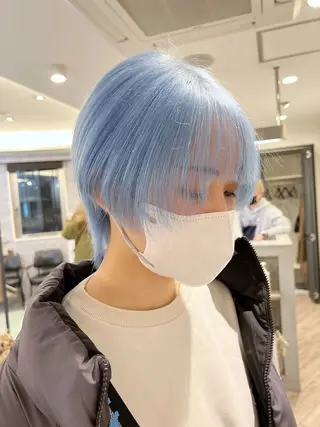 ショート ケアブリーチ🌟 ♢WATARU♢のヘアスタイル