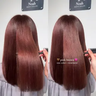 セミロング カラー 🩰‎暖色特化 / 𝐒𝐚𝐤𝐢🤎のヘアスタイル