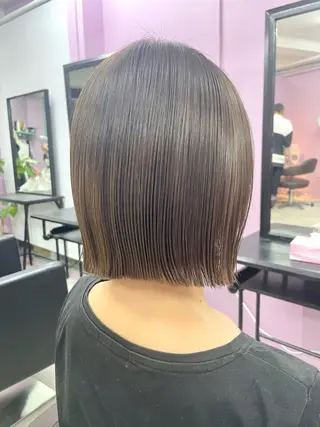 ショート カラー 高尾亮輔/ ボブ特化美容師のヘアスタイル