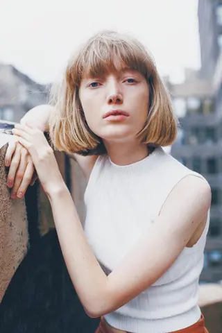 ショート カラー ボブパーマコテ巻き風 パーマNo1深江秀平のヘアスタイル