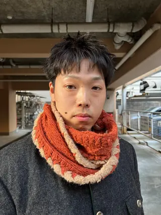 ショート メンズ 大阪メンズパーマ /スパイキー/らいのヘアスタイル