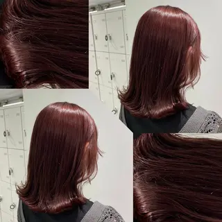 セミロング 🫧韓国/似合わせ ボブRION🫧のヘアスタイル