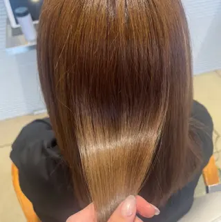 ロング カラー 透明感カラー/ くびれヘア/ユウユのヘアスタイル