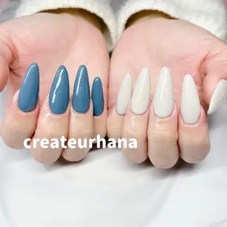 ネイル クレアトゥール華所属・クレアトゥール華 西村のネイルデザイン