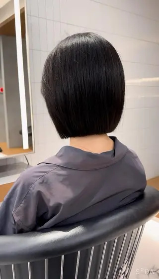 ショート nicoTOKYO 原宿所属・センターパート /メンズ/海野颯生のヘアスタイル