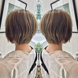 ショート Agu hair Ao 香取佐原店所属・蓑輪 ミノワのヘアスタイル