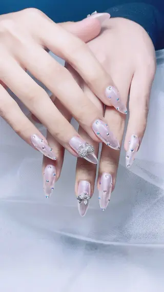 ネイル 波 なみのネイルデザイン