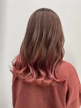 カラー 【公式】amble luxe池袋東口🩷のヘアスタイル