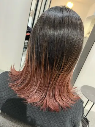 ミディアム カラー Asher所属・浜松街中/駐車場有 マンツーマン小畑翔平のヘアスタイル