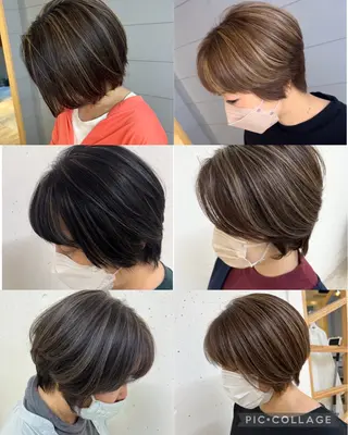 カラー 高難易度縮毛矯正　春日井　Soea(ソイア)所属・多久間 喬介のヘアスタイル