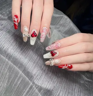 ネイル Lee Nails チップ長さだし専門店のネイルデザイン