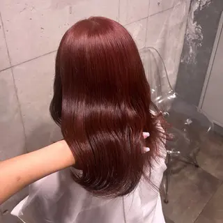 セミロング IS所属・横浜美容室/透明感 カラー/レイヤーのヘアスタイル