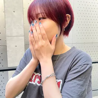 ショート 🎗️comoda 神戸三宮 髪質改善のヘアスタイル