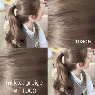 ミディアム 伊藤 りいなのヘアスタイル