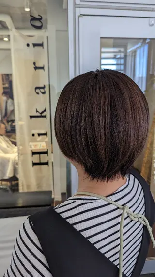 ショート Hikaria所属・長張 江里のヘアスタイル