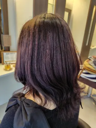 カラー migcy所属・三浦 瑞華のヘアスタイル