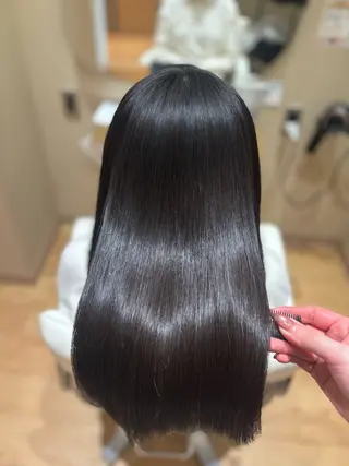 ミディアム 中島愛佳🐥⸒⸒ 縮毛矯正/艶髪カラーのヘアスタイル