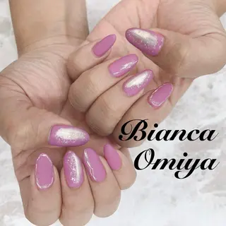 ネイル ネイルサロンビアンカ 大宮店長 モリサワのネイルデザイン