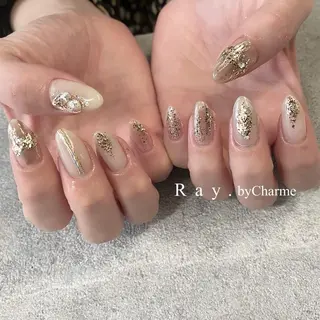 ネイル Ray. ／綺麗目ニュアンスのネイルデザイン