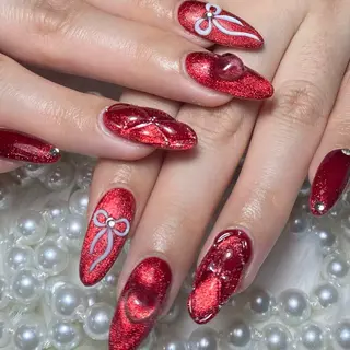 ネイル 💕鈴木ユリ パラジェル/オフ無料のネイルデザイン