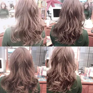 セミロング ブルーヘブン TAKESHIのヘアスタイル