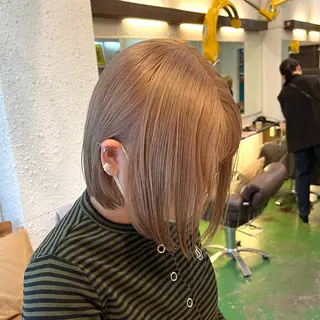 ミディアム カラー GO TODAY SHAiRE SALON 原宿本店所属・ボブ/レイヤー/ ハッシュカット/河内のヘアスタイル