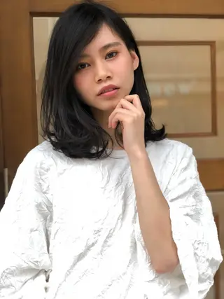 ミディアム granew所属・佐藤 豪のヘアスタイル