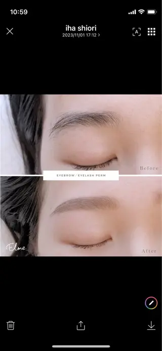 アイブロウ 眉毛とまつげ専門店LEPIAおもろまち店所属・伊波 詩織のマツエク・マツパデザイン