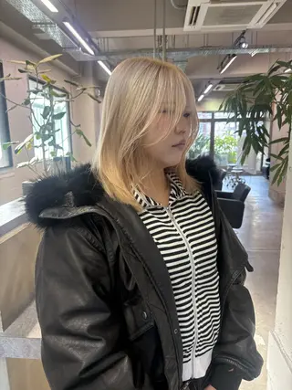 カラー ハイトーン レイヤー🎀meiのヘアスタイル