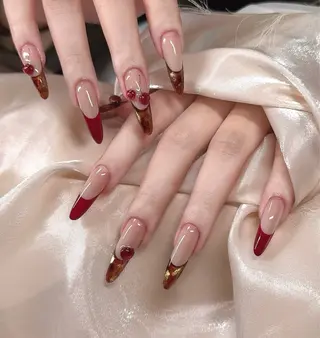 ネイル 長さだし専門 ありさのネイルデザイン