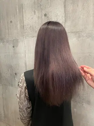 ロング 園田まい/レイヤーカ ット／透明感カラーのヘアスタイル