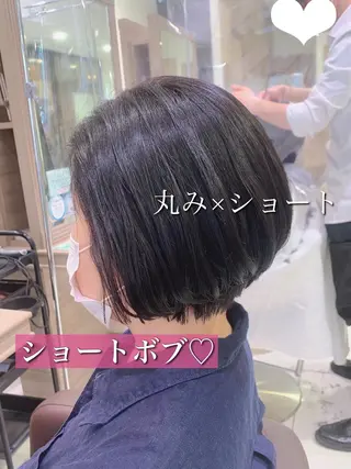 ショート ショート、ボブ/ 川鍋薫のヘアスタイル