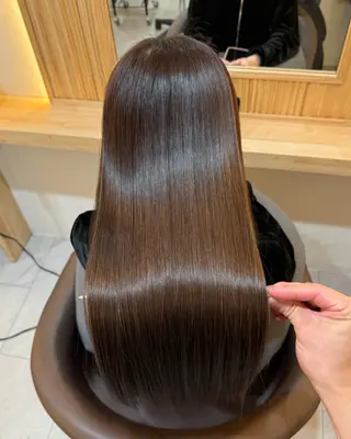 ロング attrait南堀江所属・かいせい/髪質改善 /縮毛矯正特化のヘアスタイル