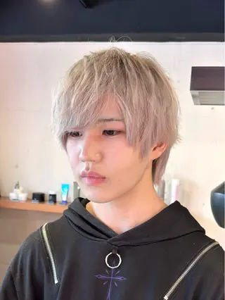 メンズ 髪質改善/ブリーチ /長山遼太郎のヘアスタイル