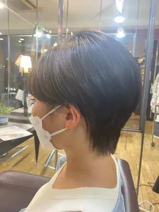 ショート ラピスキーズ 寺本のヘアスタイル