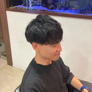 パーマ メンズ カットが上手い 💇‍♂🌸サク🌸のヘアスタイル